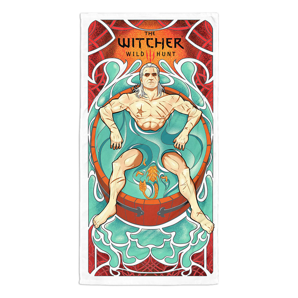 Image produit Witcher - Pas de repos pour la serviette de plage Witcher
