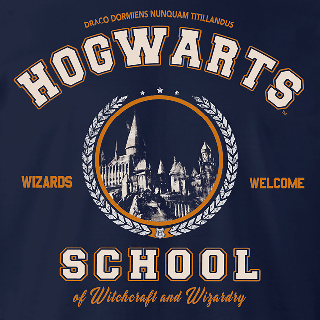 Image produit Harry Potter - T-shirt bleu de l'école de Poudlard