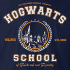 Image produit Harry Potter - T-shirt bleu de l'école de Poudlard