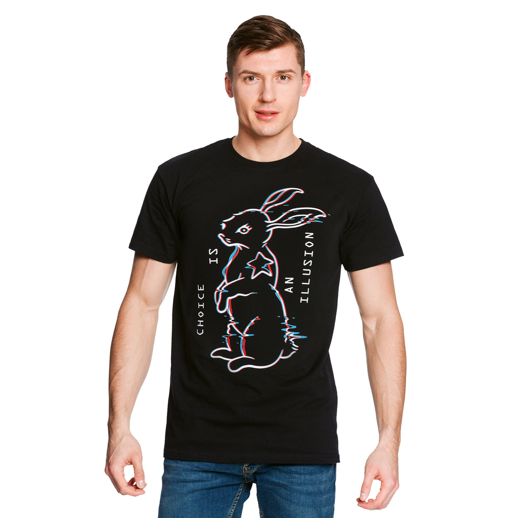 Image produit Matrix - T-shirt Lapin Blanc noir
