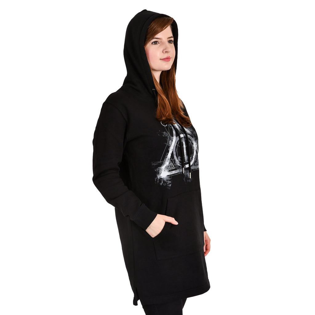 Image produit Harry Potter - Robe à capuche Smoky Hallows noire