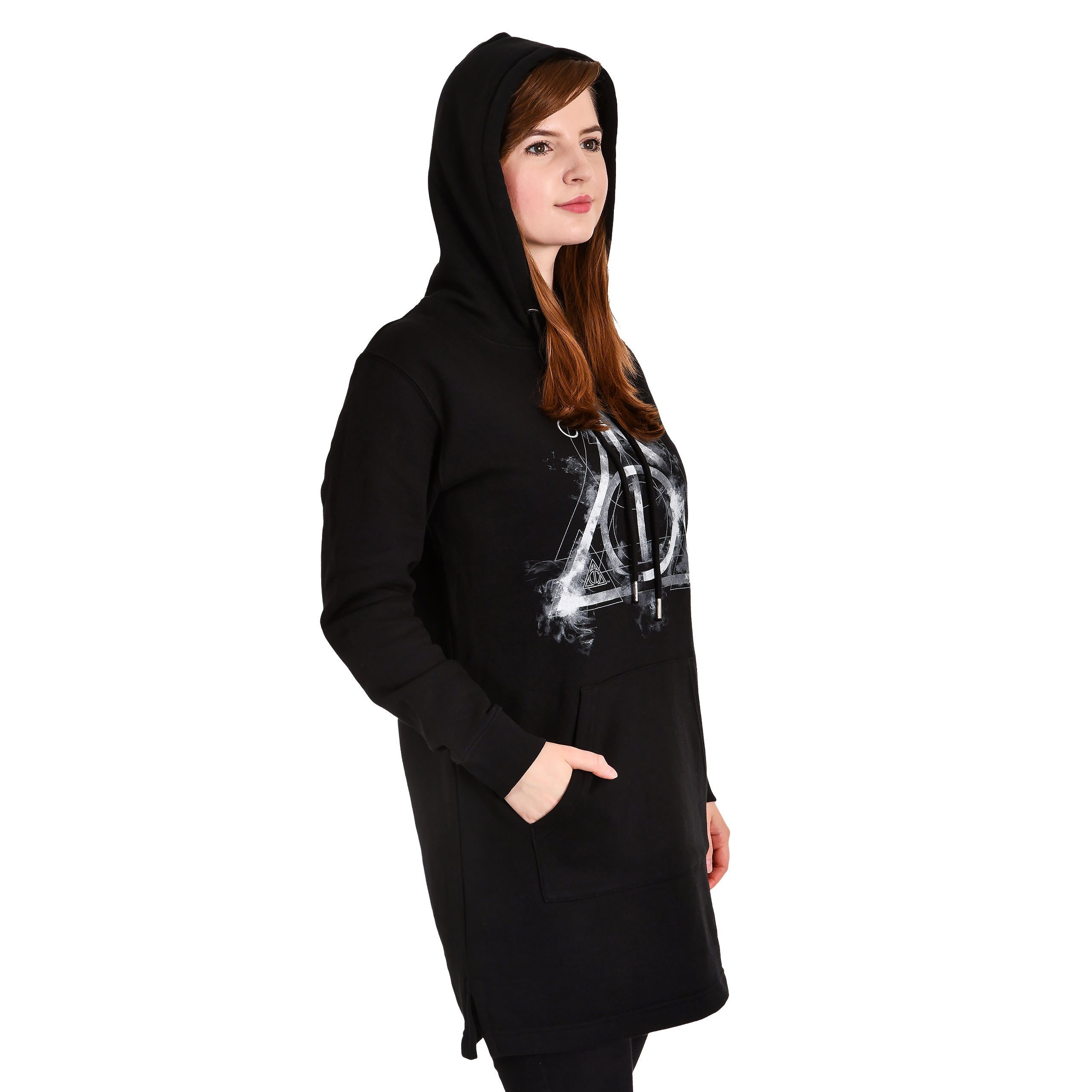 Image produit Harry Potter - Robe à capuche Smoky Hallows noire