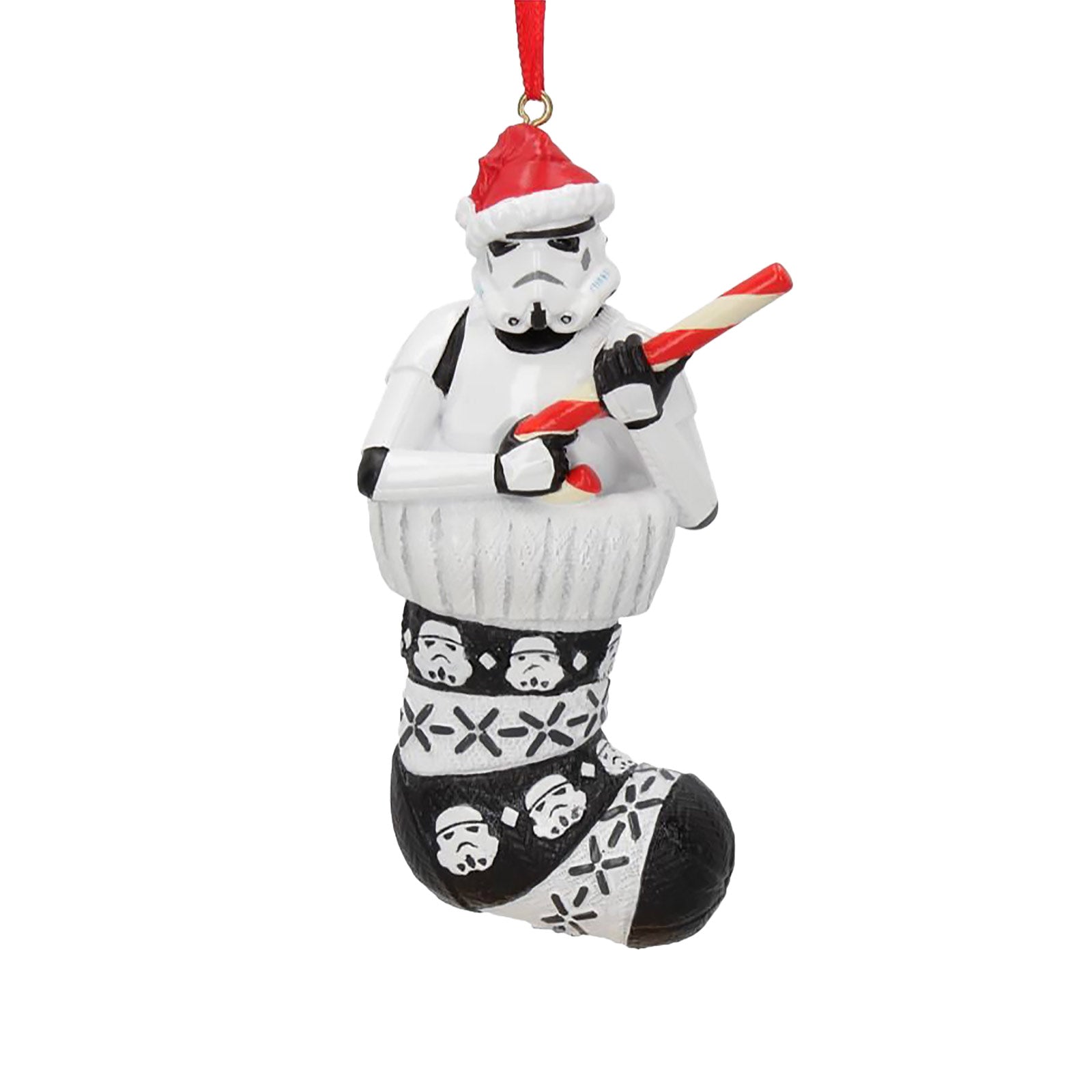 Image produit Stormtrooper dans une chaussette de Noël Décoration de sapin - Star Wars