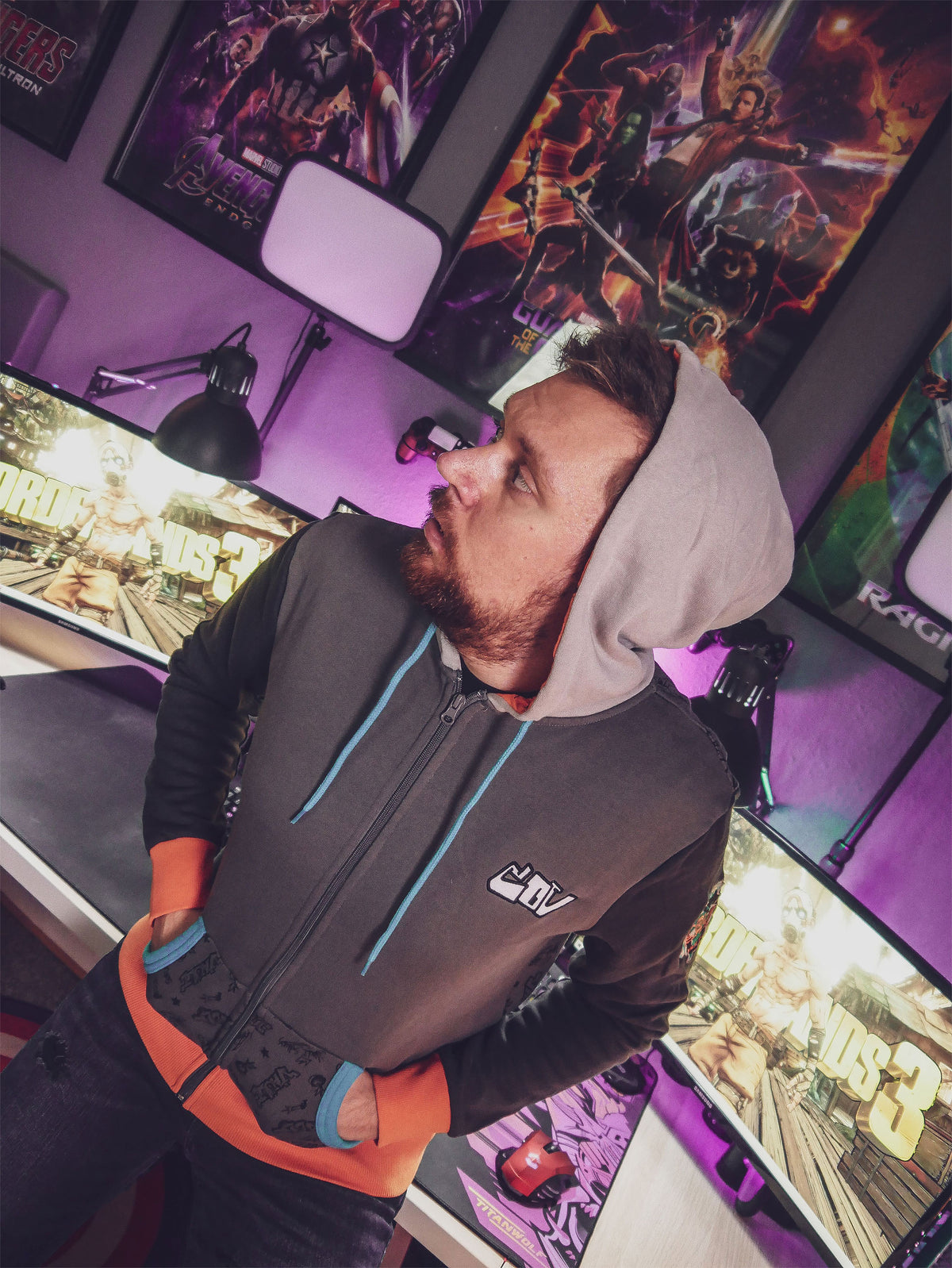 Image produit Borderlands 3 - Sweat à capuche style Vault