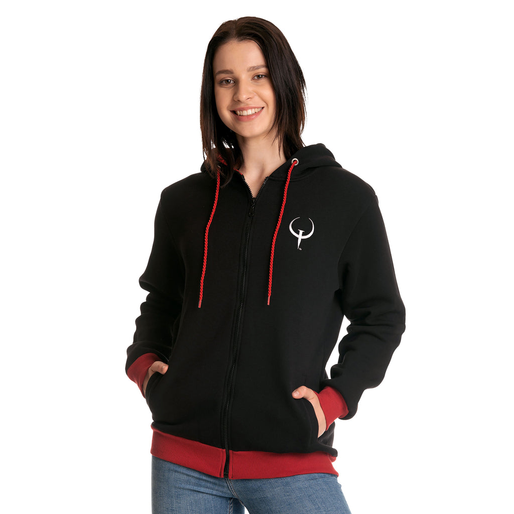 Image produit Quake - Sweat à capuche avec logo
