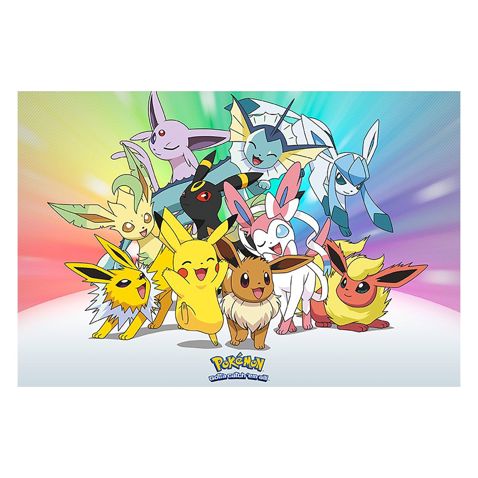 Image produit Pokemon - Poster Maxi Évolutions d'Evoli