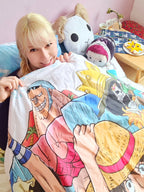 Image produit One Piece - Ruffy & Crew Housse de couette réversible