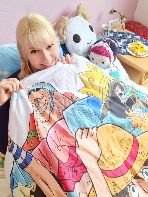 Image produit One Piece - Ruffy & Crew Housse de couette réversible