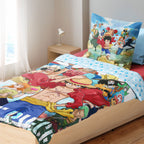 Image produit One Piece - Ruffy & Crew Housse de couette réversible