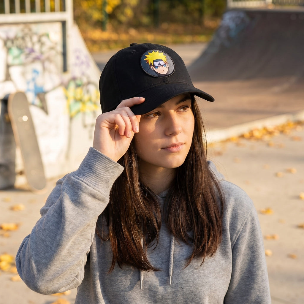 Image produit Casquette noire Naruto Shippuden