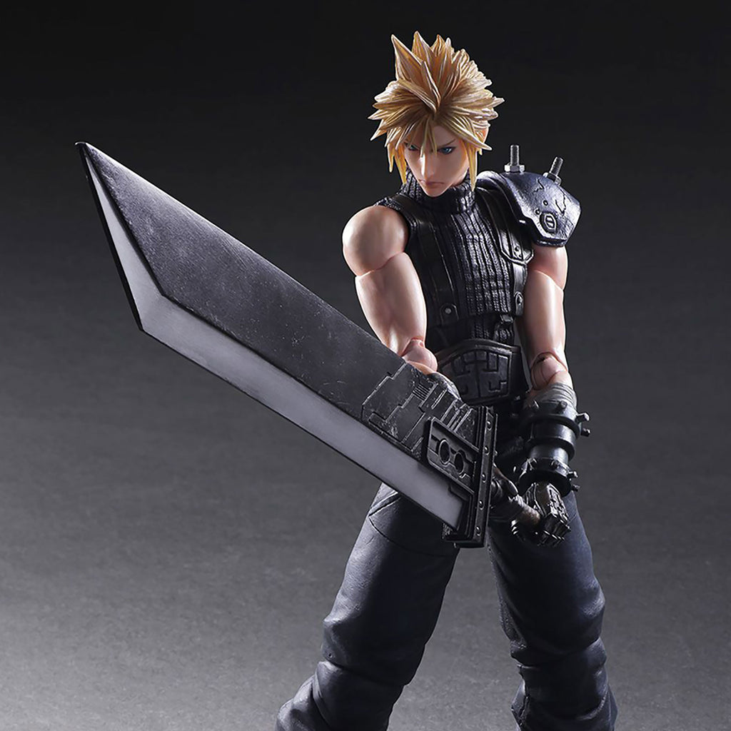 Image produit Final Fantasy - Figurine d'action Remake de Cloud Strife