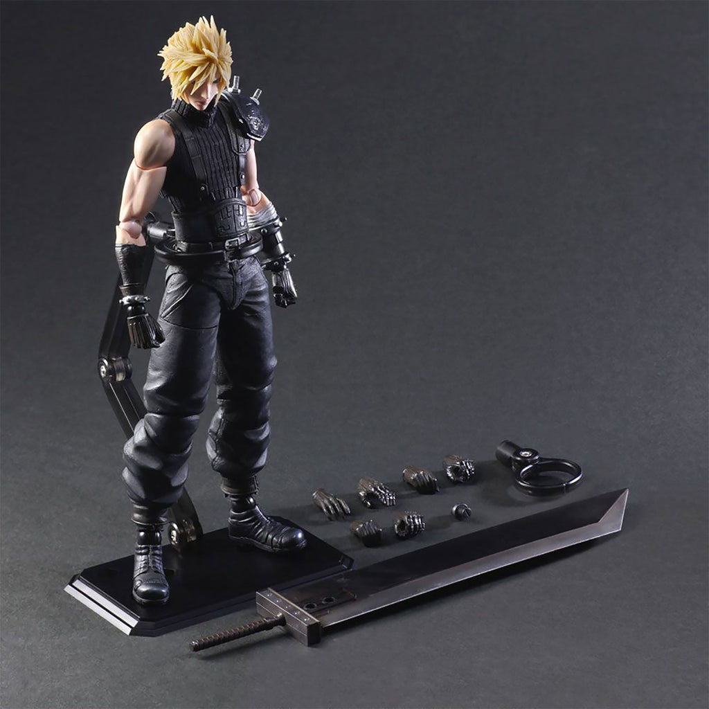 Image produit Final Fantasy - Figurine d'action Remake de Cloud Strife