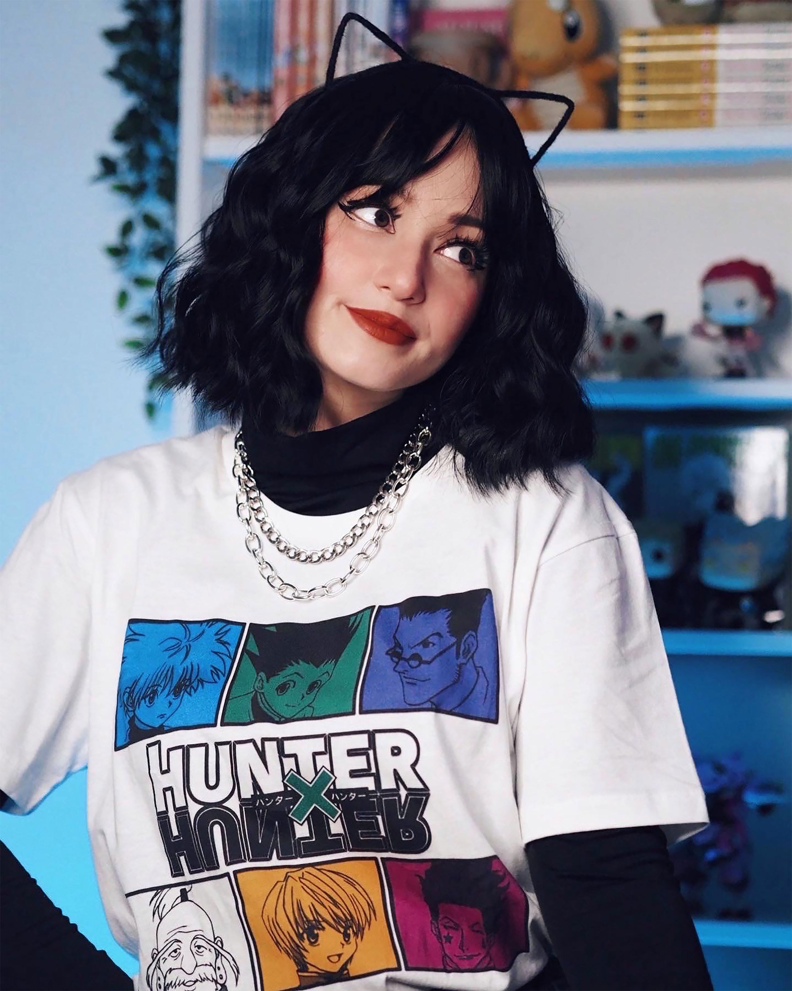 Image produit Hunter x Hunter - T-shirt blanc de personnages