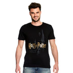 Image produit Harry Potter - T-shirt Château de Poudlard Noir