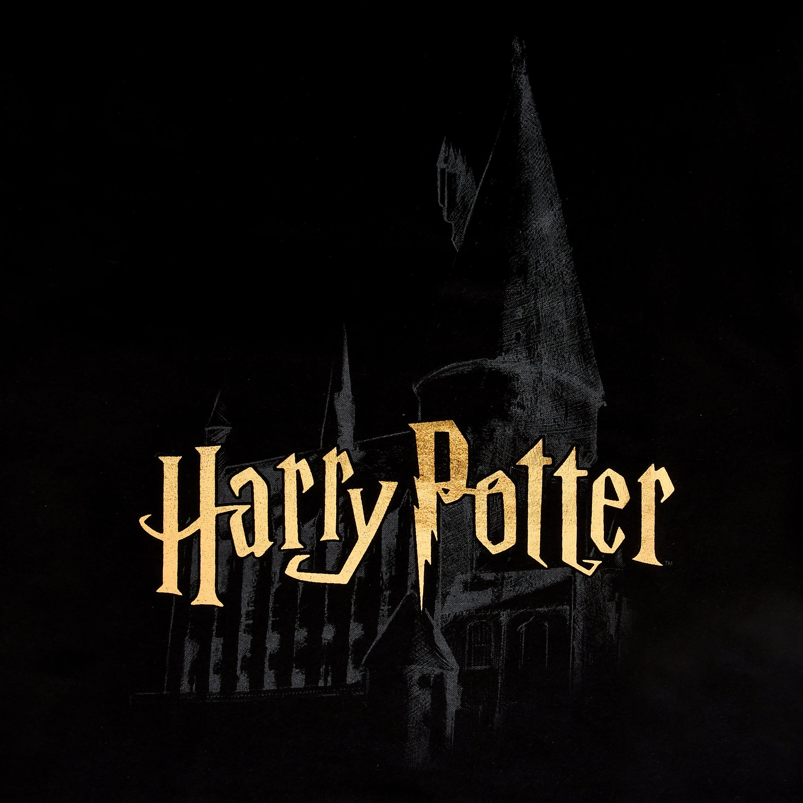 Image produit Harry Potter - T-shirt Château de Poudlard Noir