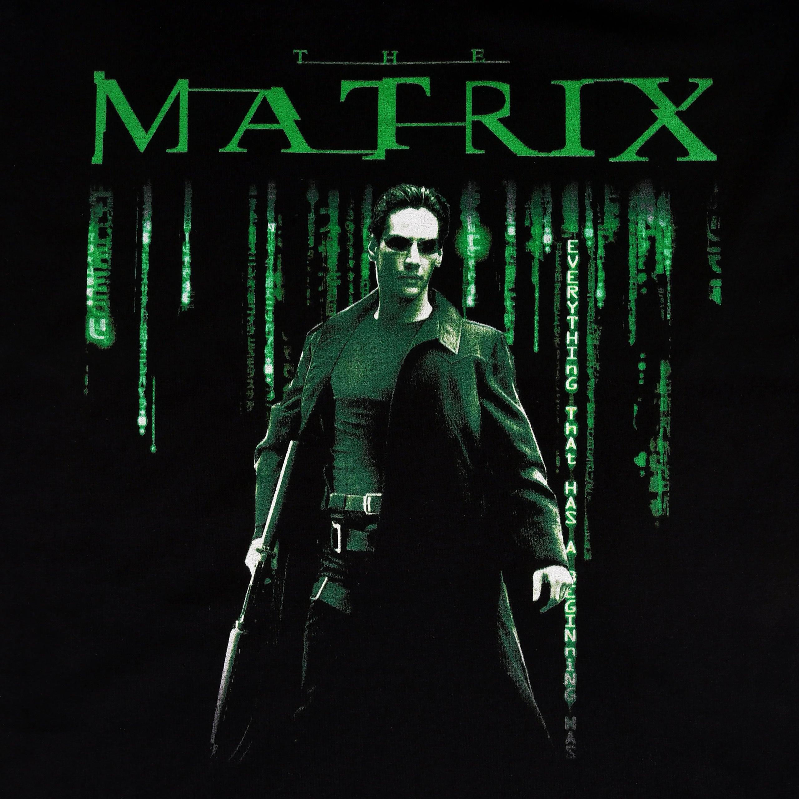 Image produit Matrix - T-shirt Neo noir