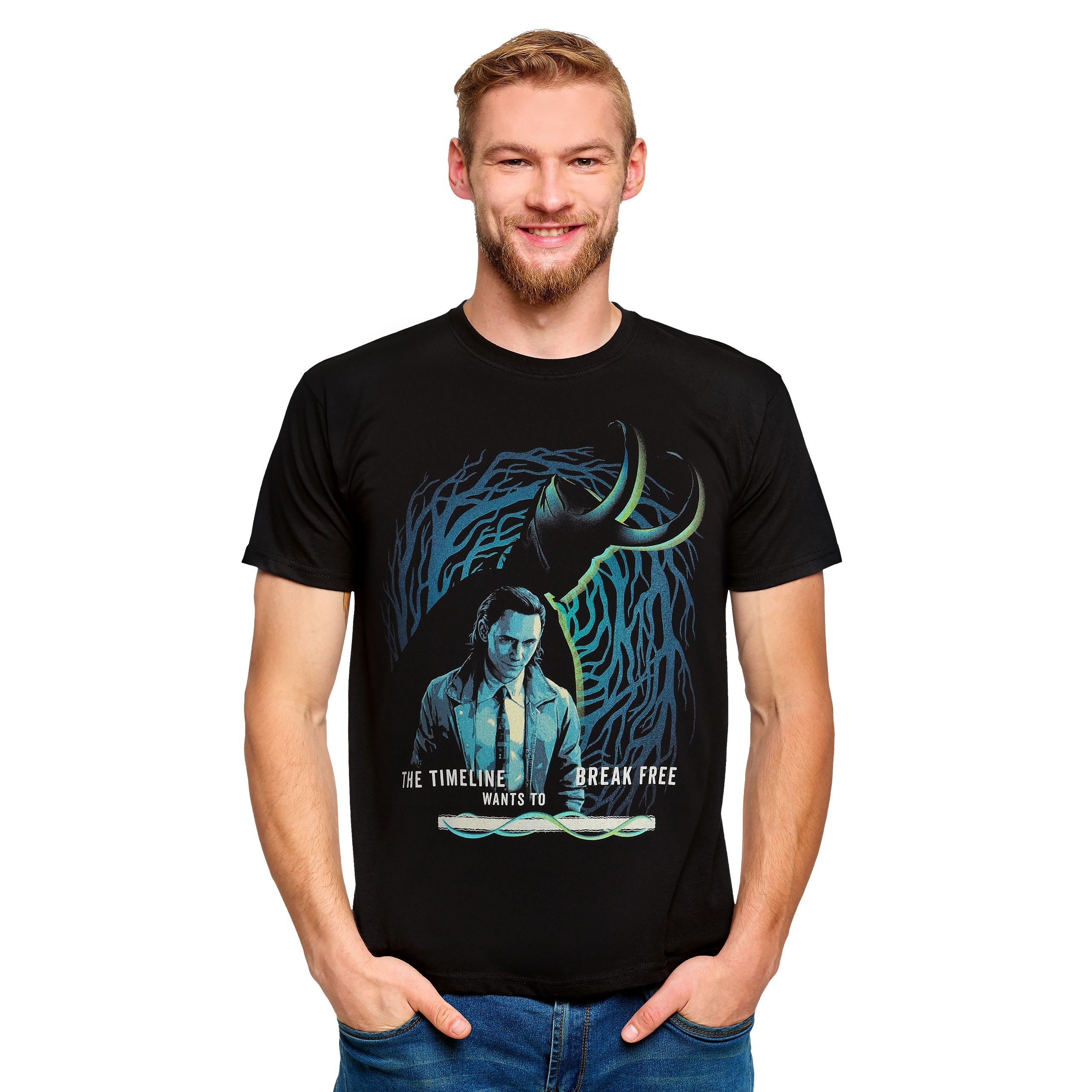 Image produit Loki - T-shirt Break Free noir