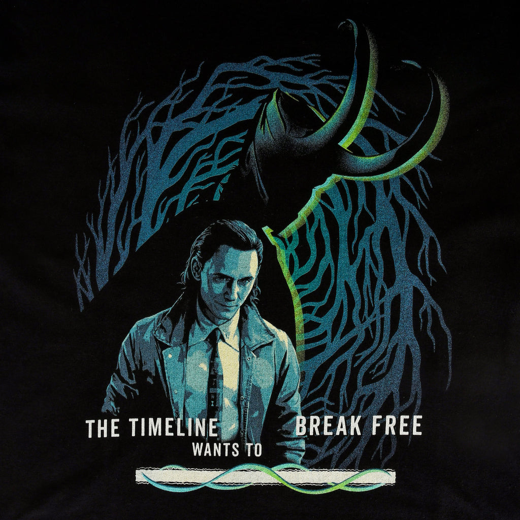 Image produit Loki - T-shirt Break Free noir