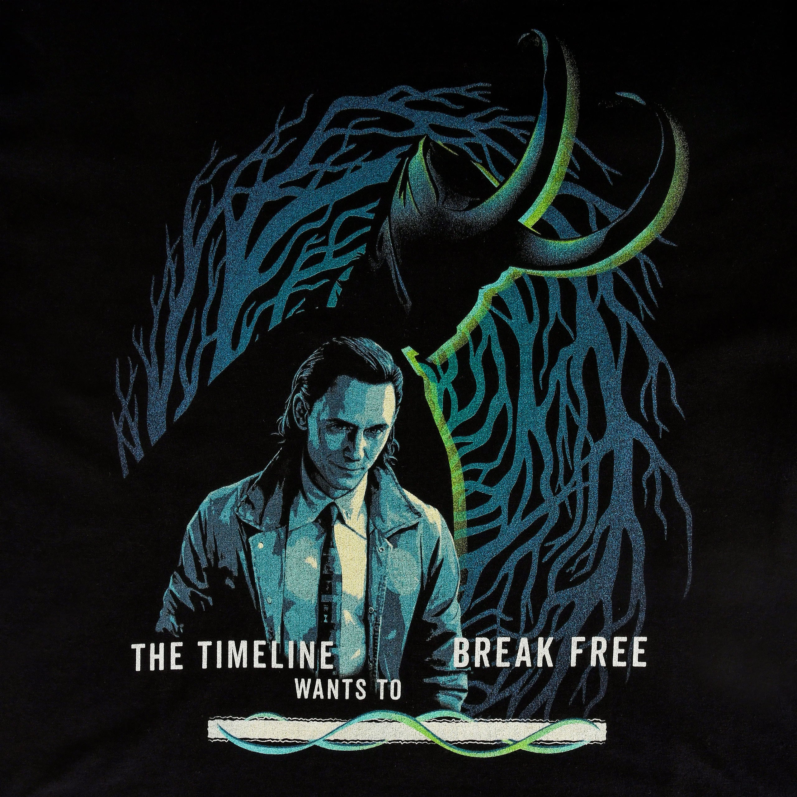 Image produit Loki - T-shirt Break Free noir