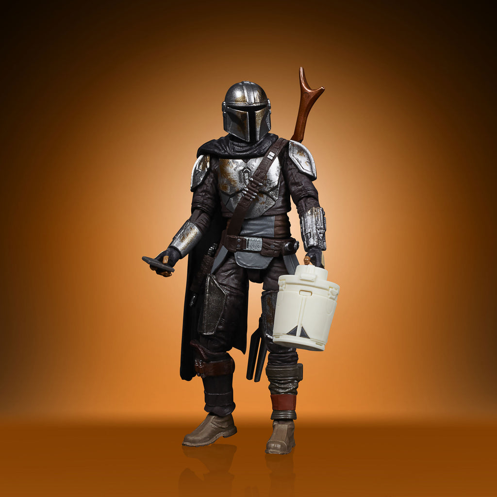 Image produit Figurine d'action Din Djarin avec Grogu 10 cm - Star Wars The Mandalorian
