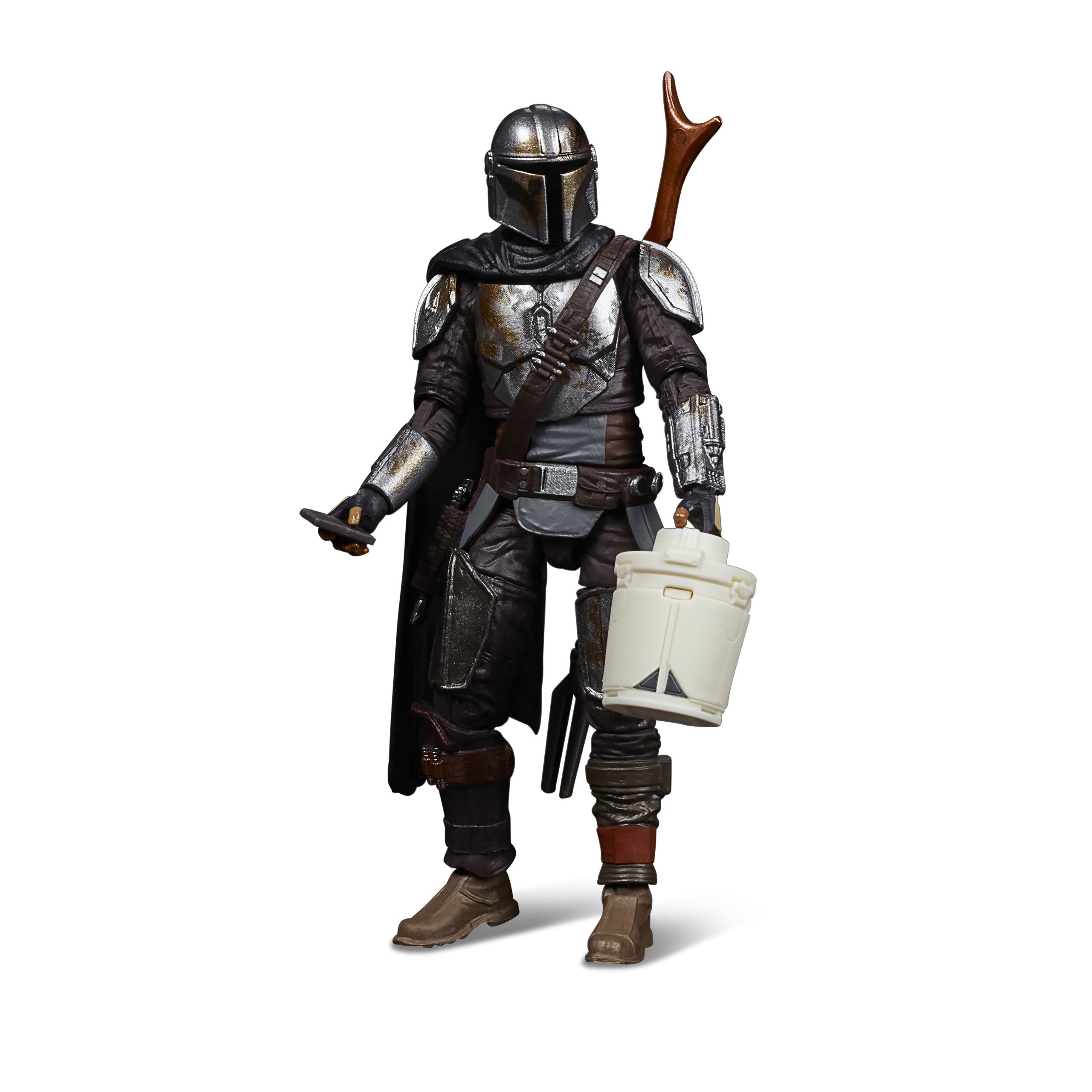 Image produit Figurine d'action Din Djarin avec Grogu 10 cm - Star Wars The Mandalorian