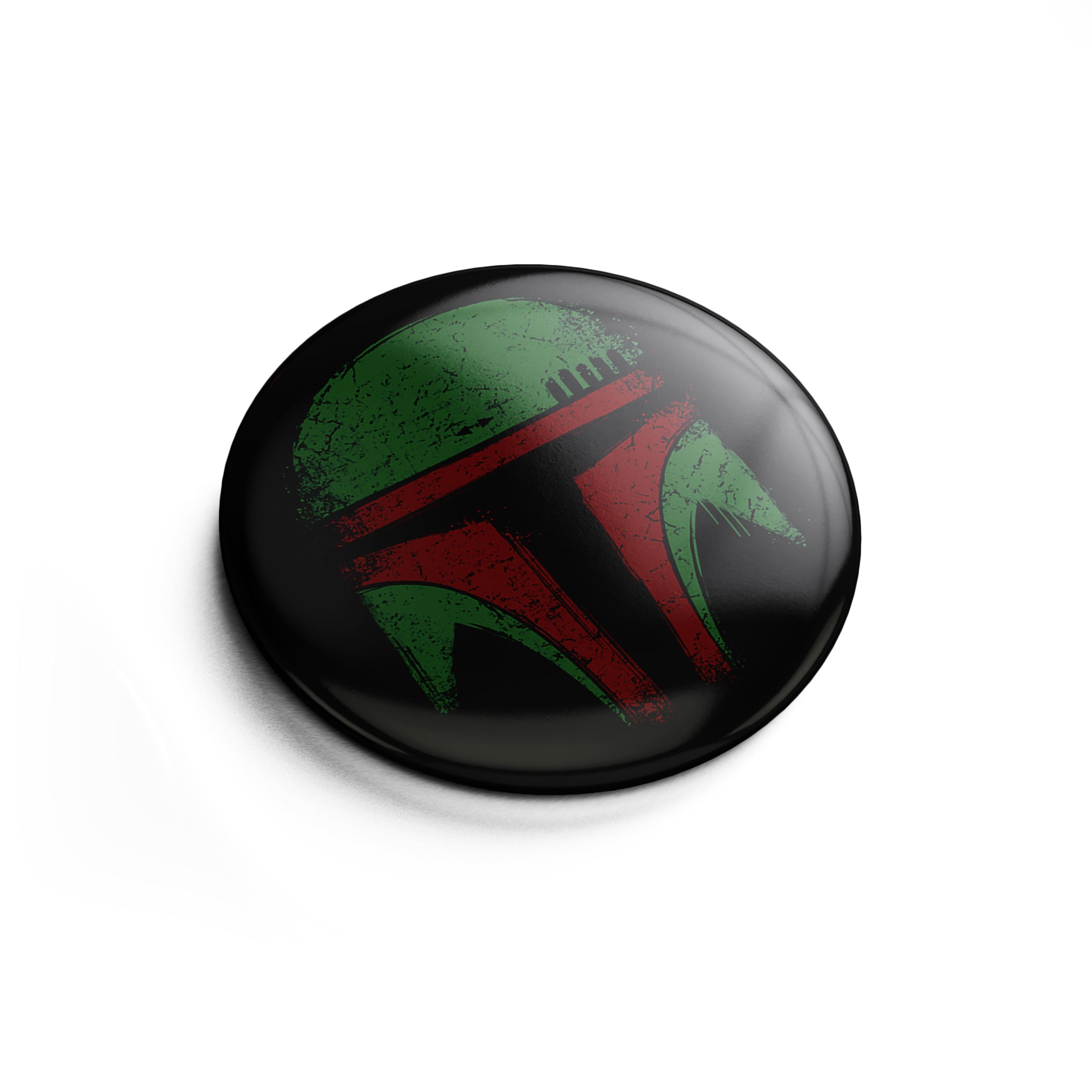 Image produit Bouton Boba Fett pour les fans de Star Wars