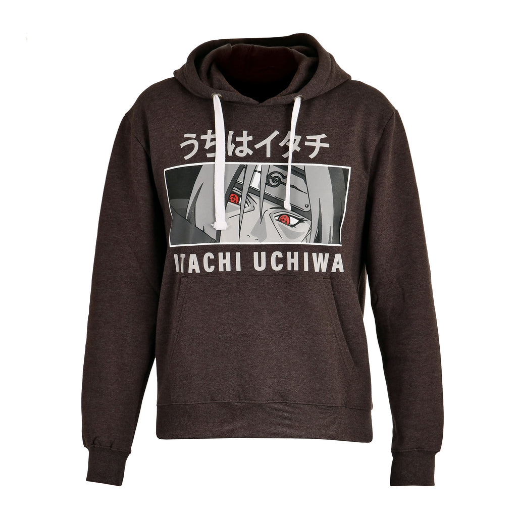 Image produit Naruto - Sweat à capuche Itachi marron