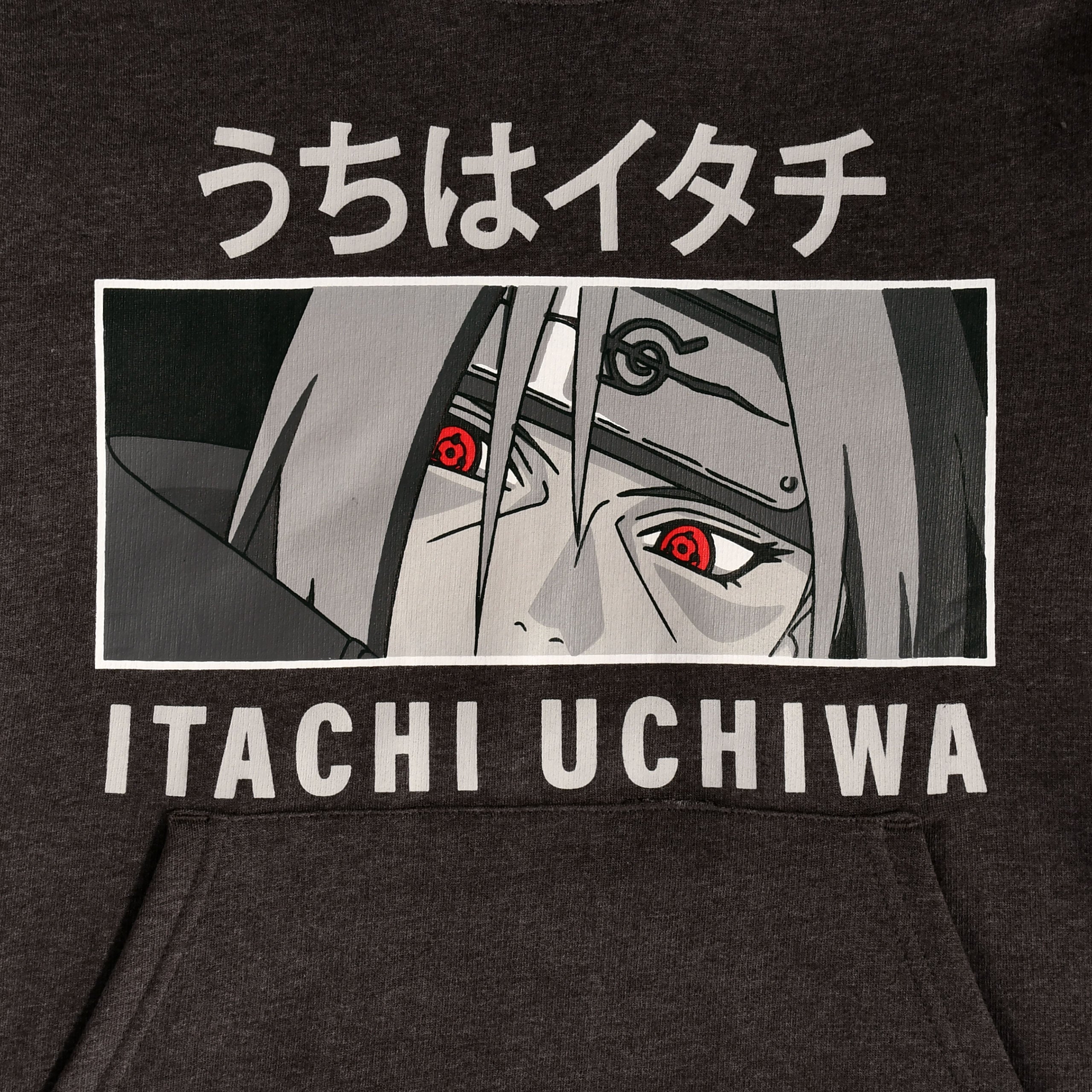 Image produit Naruto - Sweat à capuche Itachi marron