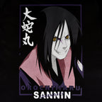 Image produit Naruto - T-shirt noir Orochimaru