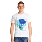 Image produit Dr. Who - T-shirt Tardis aquarelle blanc