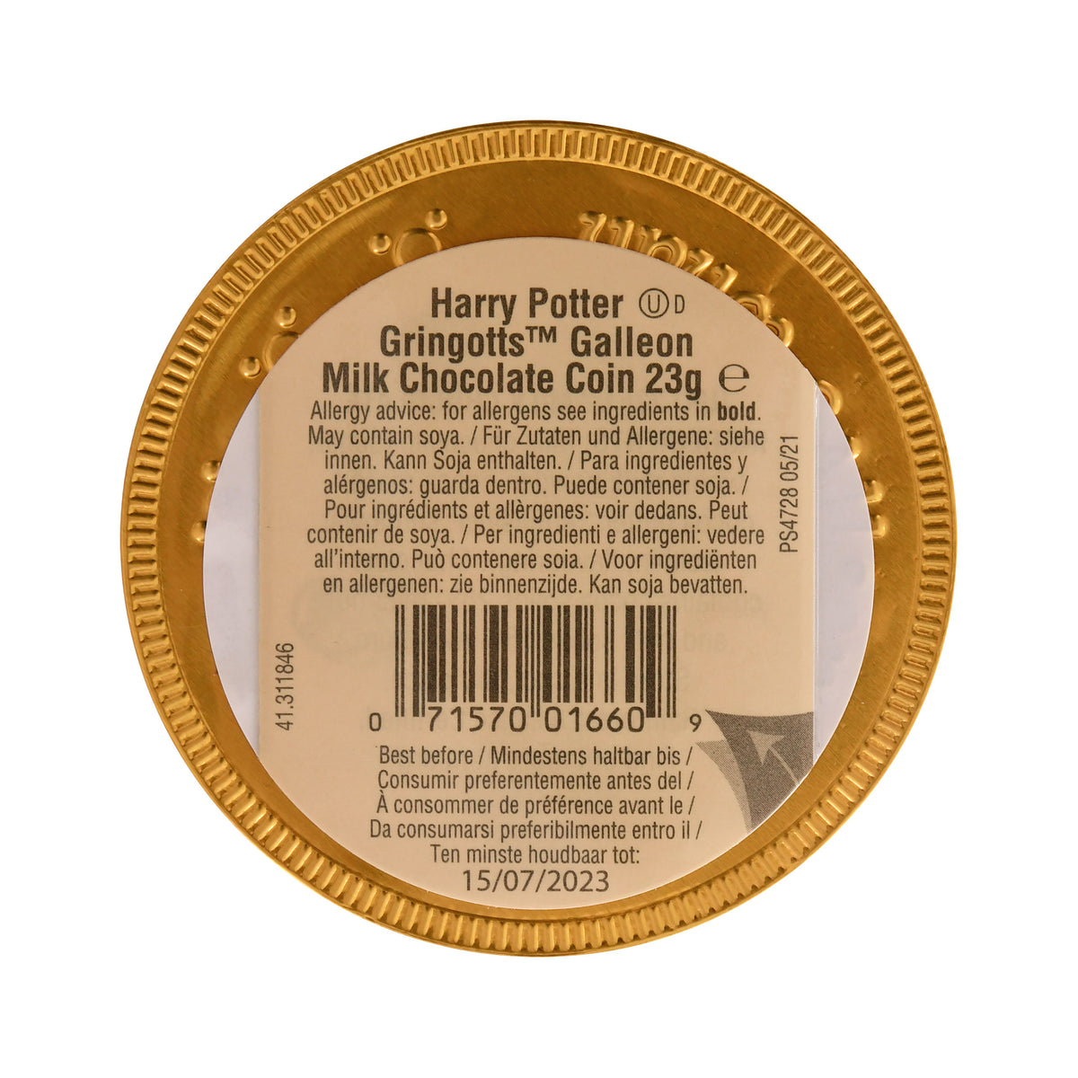 Image produit Harry Potter - Monnaie en chocolat Gringotts