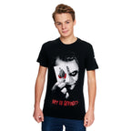 Image produit The Dark Knight - T-shirt Why So Serious noir