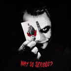 Image produit The Dark Knight - T-shirt Why So Serious noir