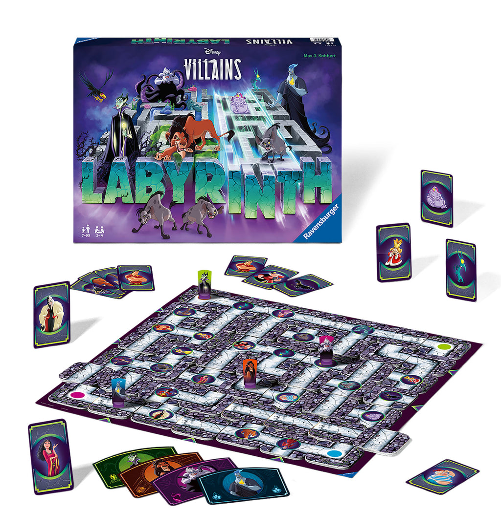 Image produit Disney Villains - Le jeu de plateau du Labyrinthe Fou