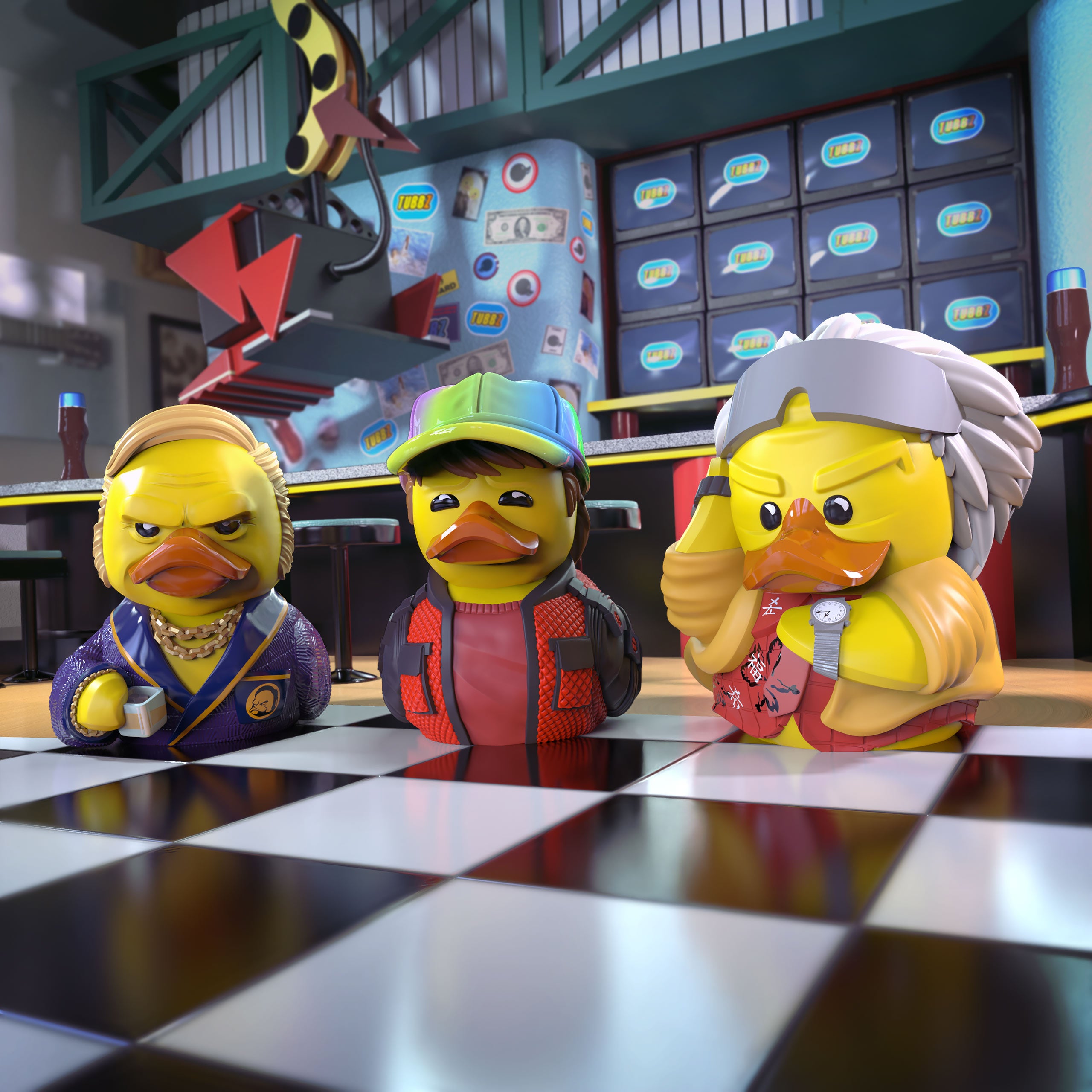 Product image Back to the Future - Doc Brown 2015 TUBBZ Decorative Duck