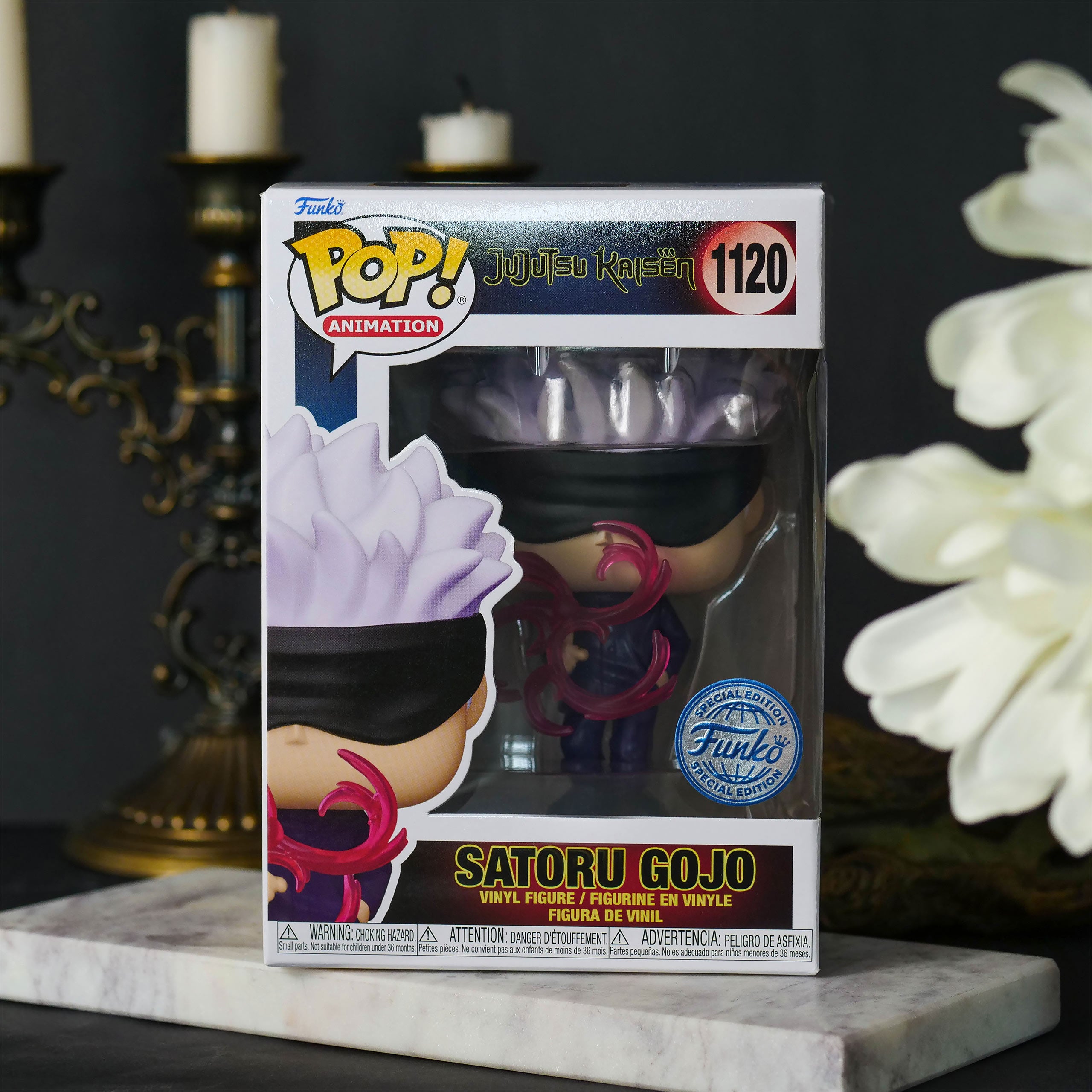 Image produit Jujutsu Kaisen - Gojo Red Tech Figurine Funko Pop