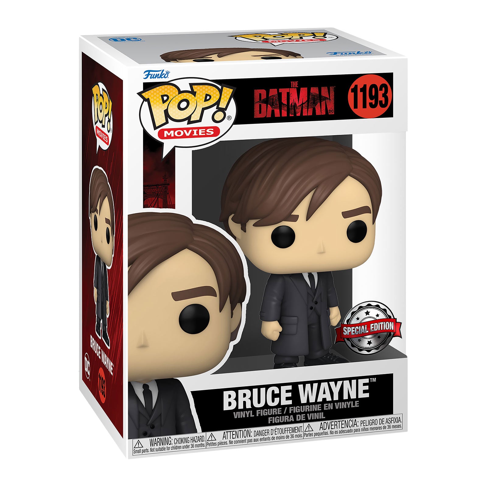 Image produit The Batman - Figurine Funko Pop Bruce Wayne