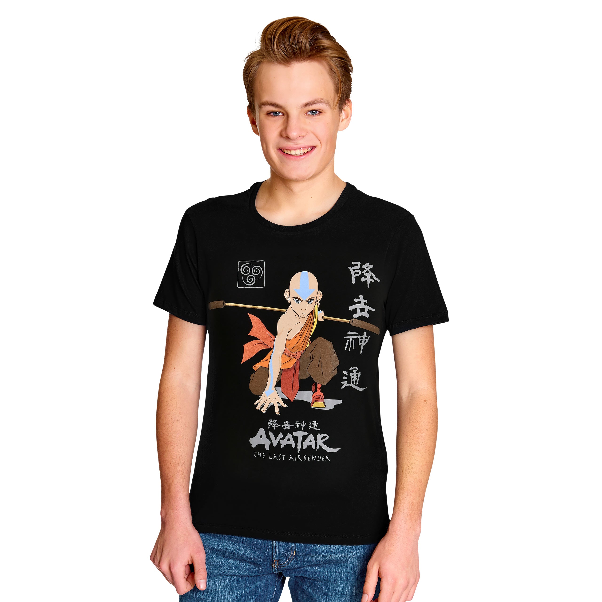 Product image Avatar The Last Airbender - Aang Ready For Battle T-Shirt Black