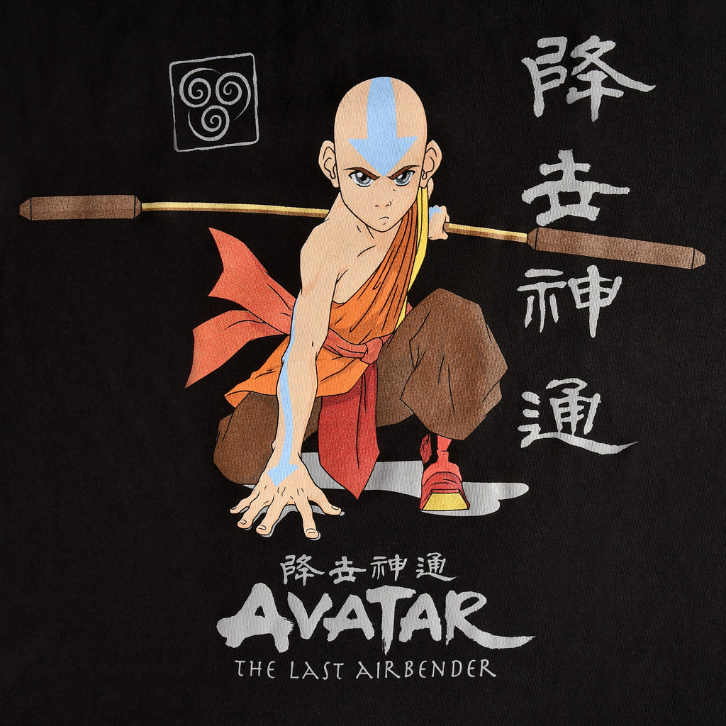 Product image Avatar The Last Airbender - Aang Ready For Battle T-Shirt Black