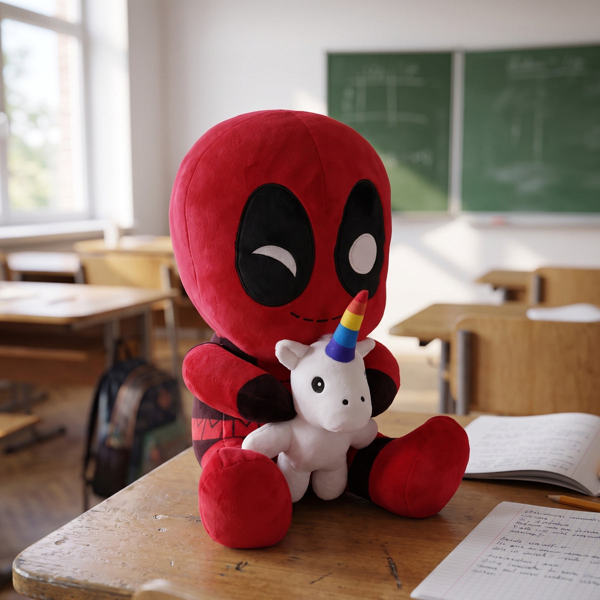 Image produit Deadpool - Figurine en peluche Unicorn Phunny 17cm