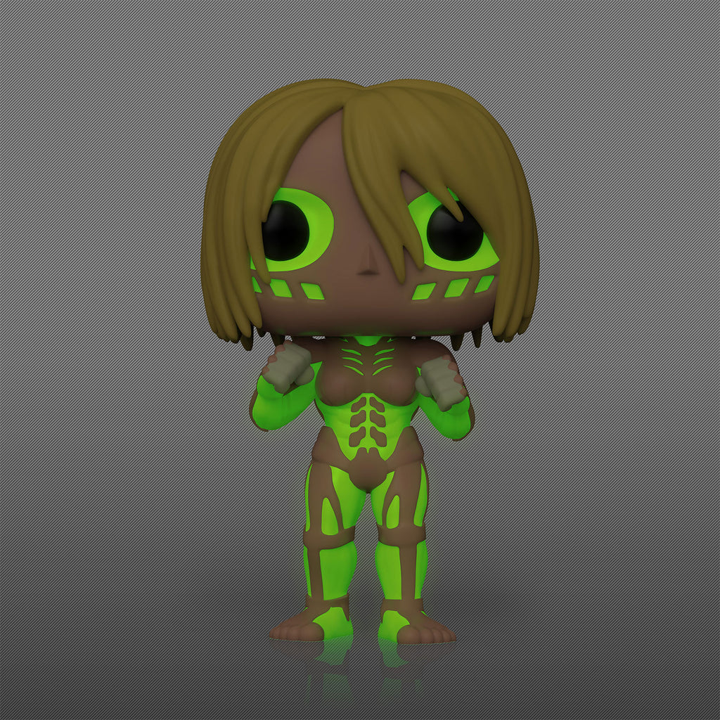 Image produit Attack on Titan - Female Titan Glow in the Dark Funko Pop Figure 15cm