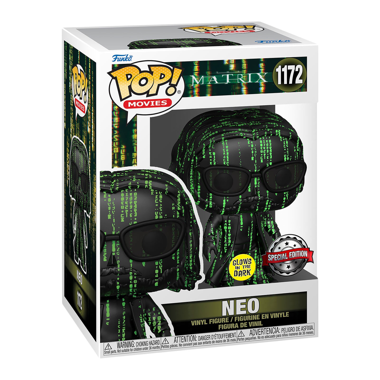 Image produit Matrix - Neo Glow in the Dark Funko Pop Figurine