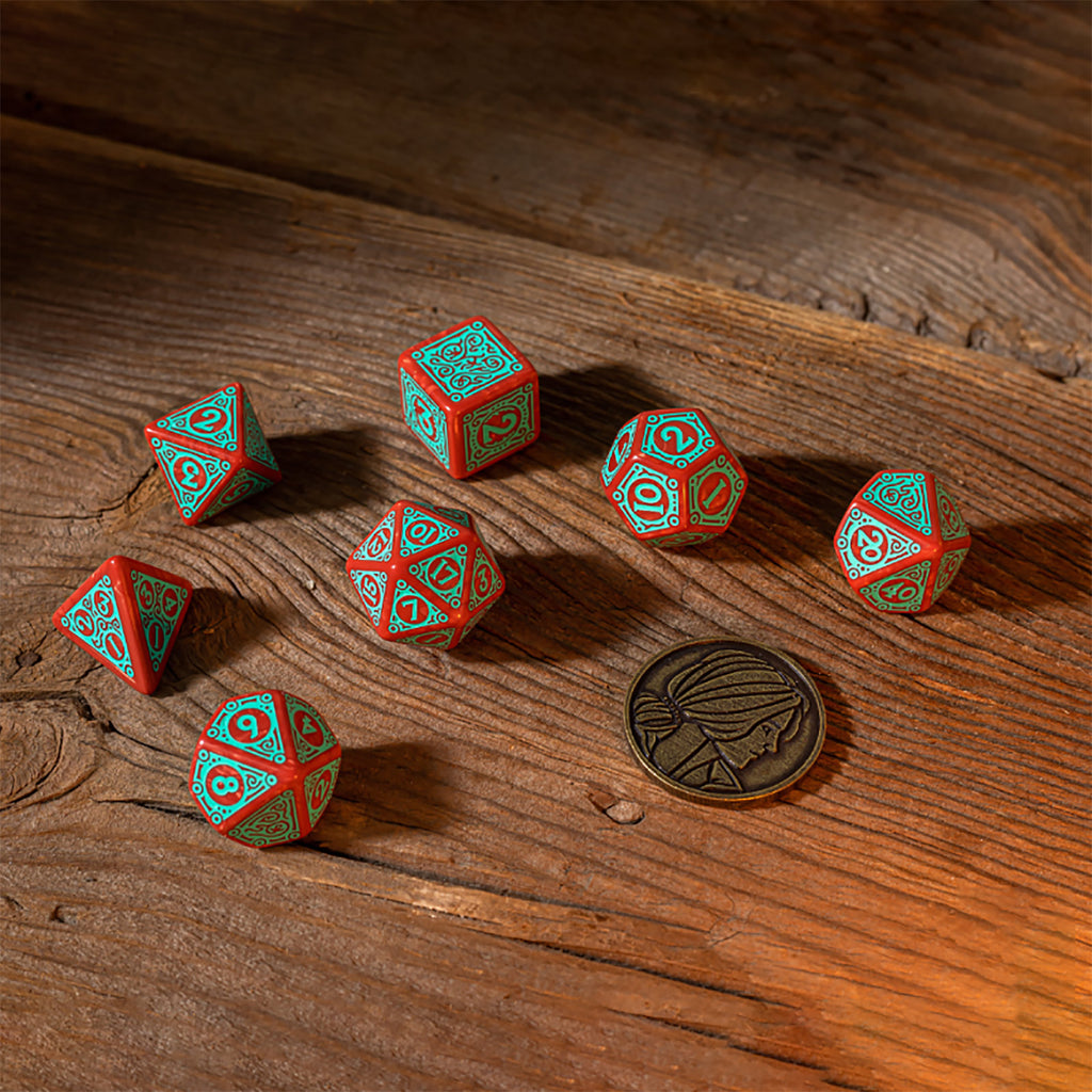 Image produit Witcher - Triss RPG Set de dés 7pcs avec pièce de collection