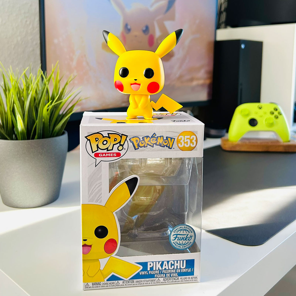 Image produit Pokemon - Figurine Funko Pop Pikachu