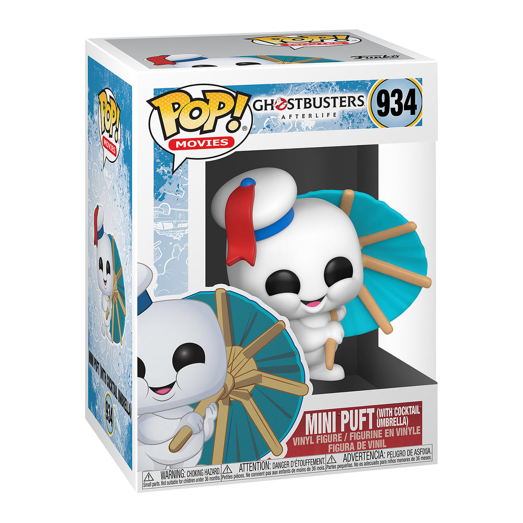 Image produit Ghostbusters - Homme Marshmallow avec figurine Funko Pop de parapluie à cocktail