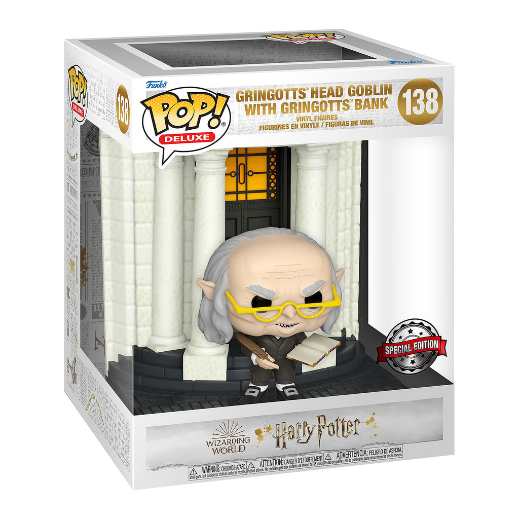 Image produit Harry Potter - Gringotts Bank avec Griphook Funko Pop Diorama