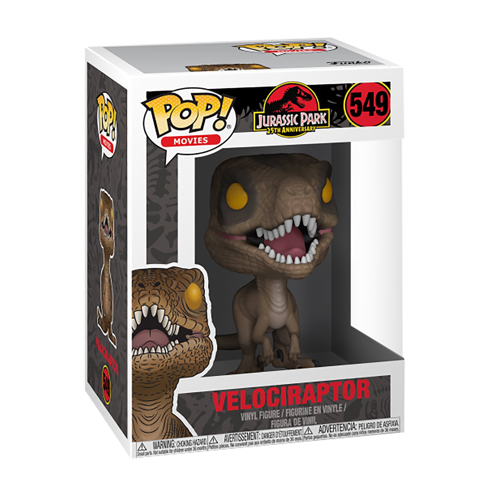 Image produit Jurassic Park - Figurine Funko Pop Velociraptor