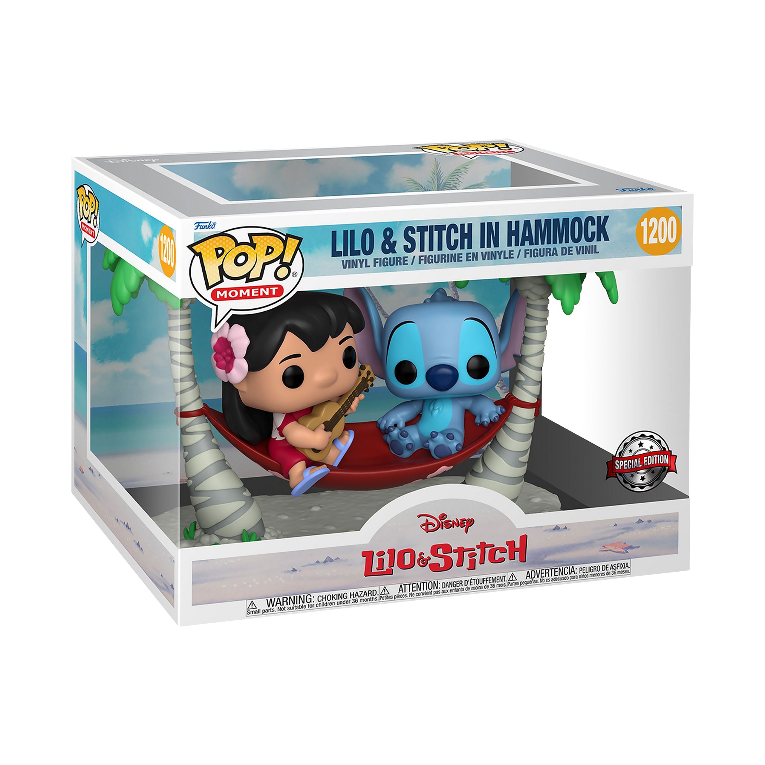 Image produit Lilo & Stitch dans un hamac Figurine Funko Pop