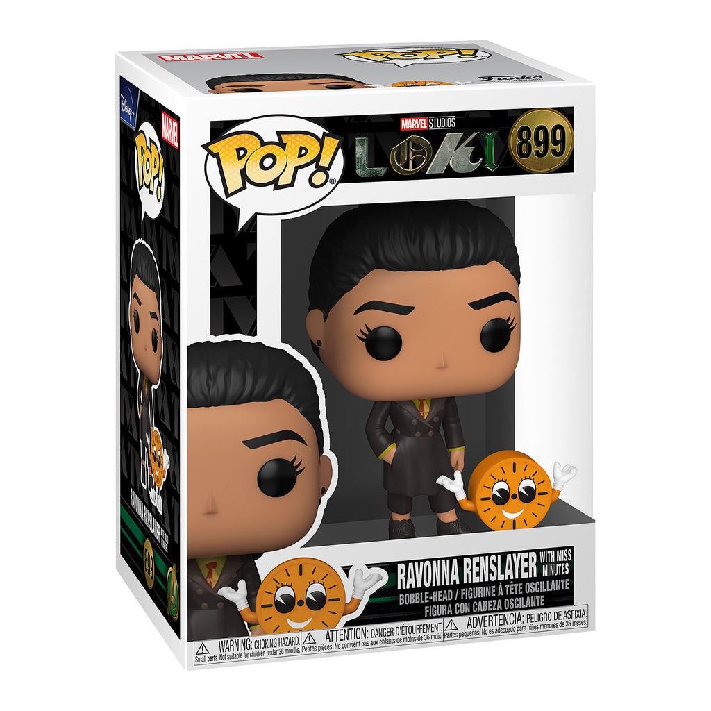 Image produit Loki - Ravonna Renslayer avec Miss Minutes Figurine Funko Pop