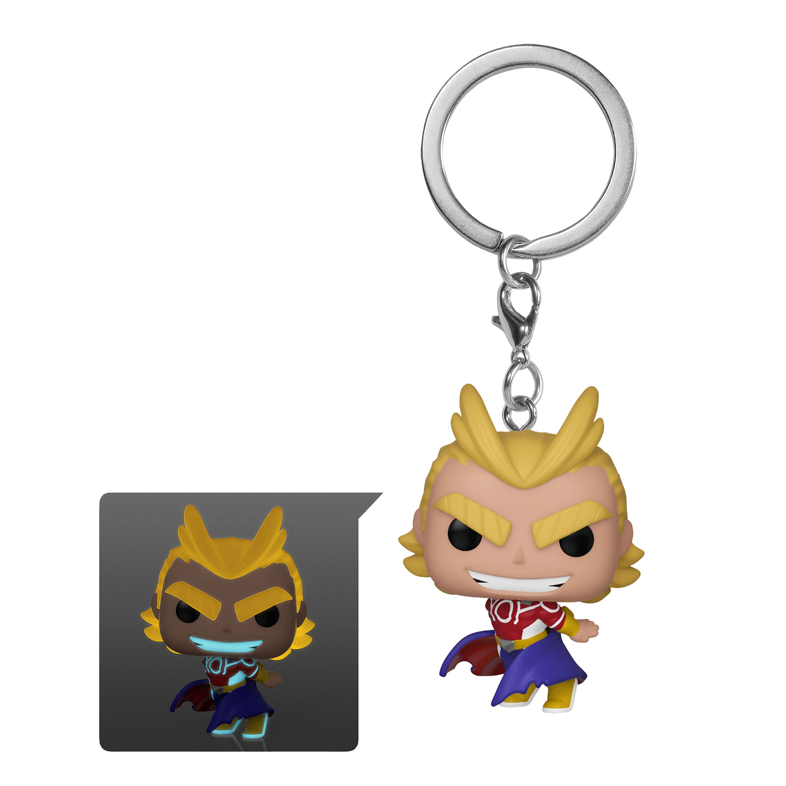 Image produit My Hero Academia - All Might Silver Age Funko Pop Porte-clés